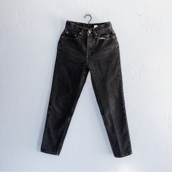 Levi’s Vintage 90s 512 Black Faded Jeans 4/25” - Picture 2 of 11